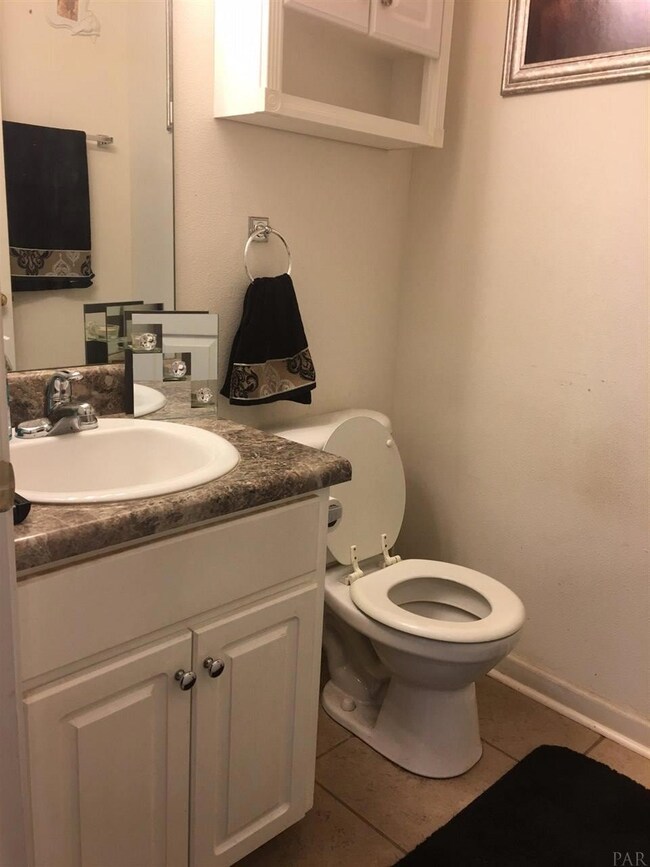 First floor half bath