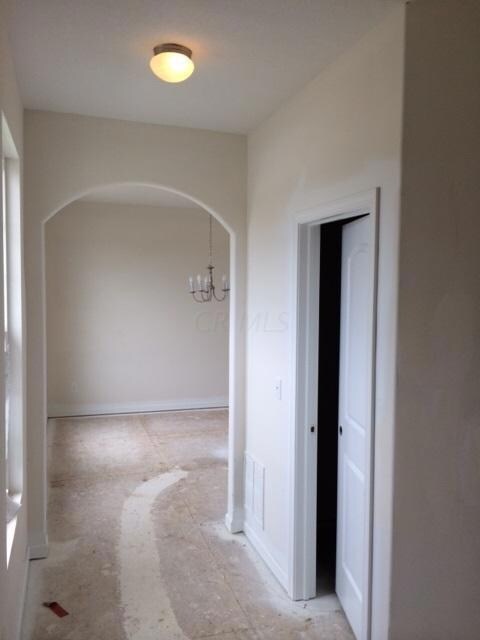 foyer view to formal dining room