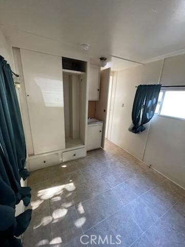 1 Bedroom with closet and sink