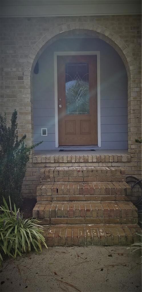 Brick Arch Entry