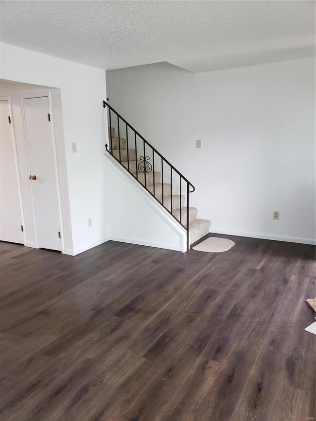 Living Room with Newer Laminated Flooring