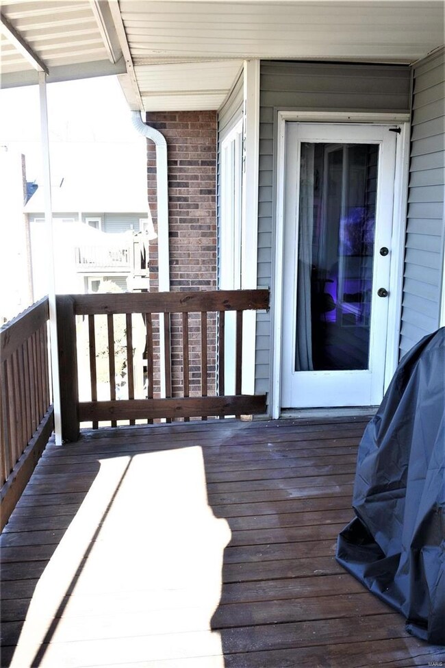 16 x 9 COVERED DECK Overlooking the Common Ground 