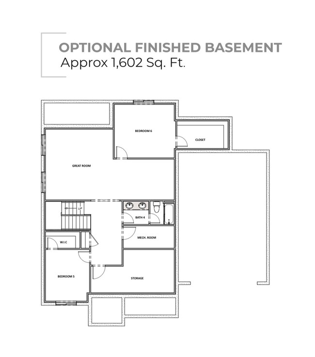 View of floor plan / room layout