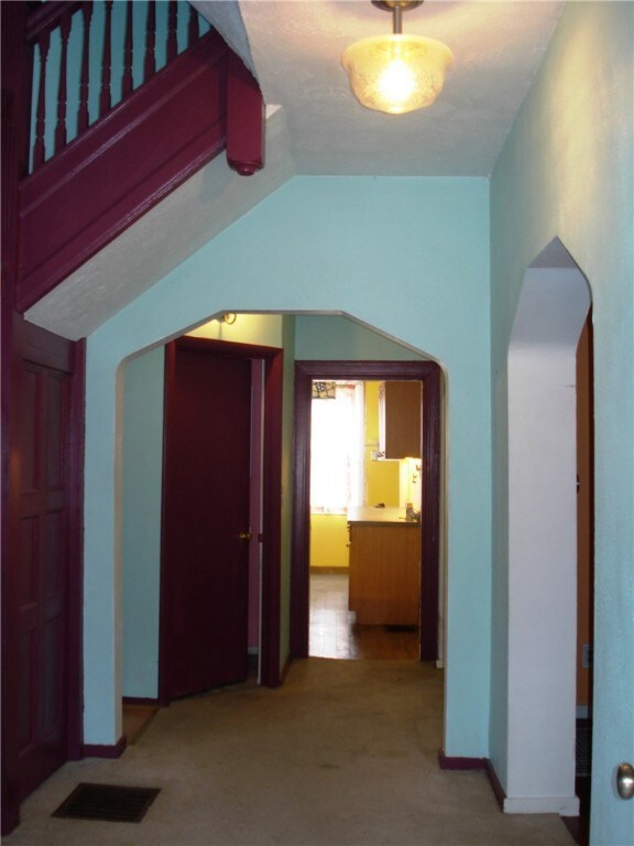 Spacious foyer with newer flooring (2020)