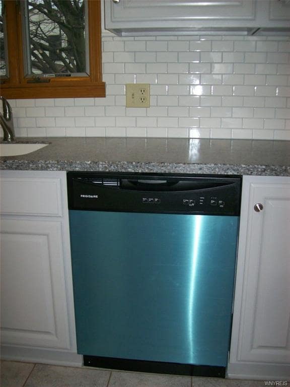 Brand new Stainless Dishwasher waiting to have pla