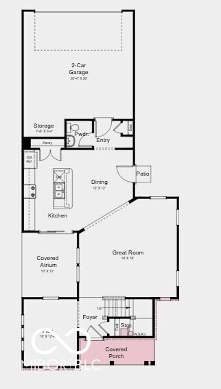 First Floor Plan - Additional Highlights Include: 84