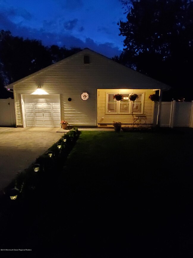 Front Yard Night Time