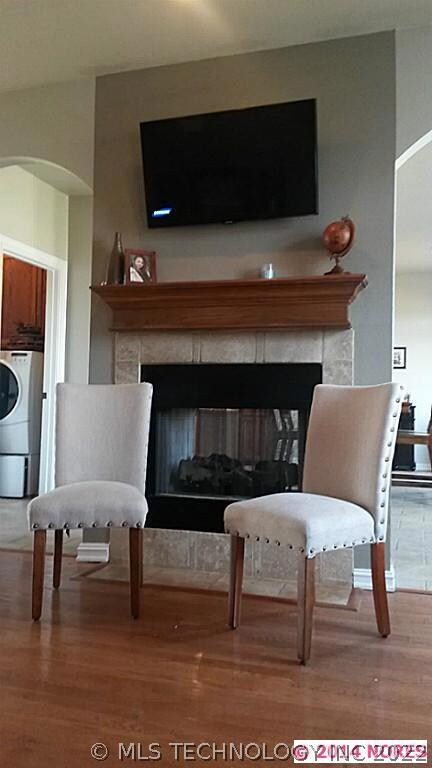 Double Sided Fireplace