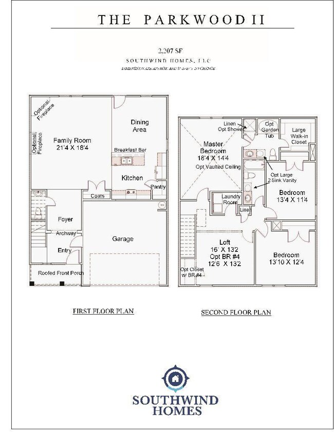 ParkwoodII floor plan