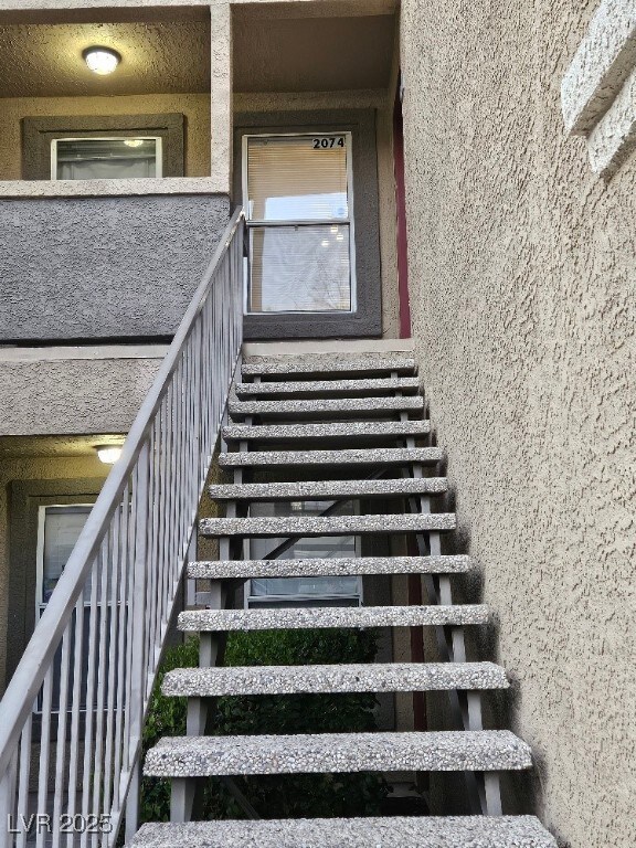 View of stairway