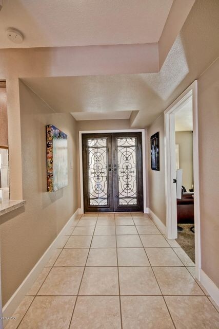 Glass-Iron Door Entry