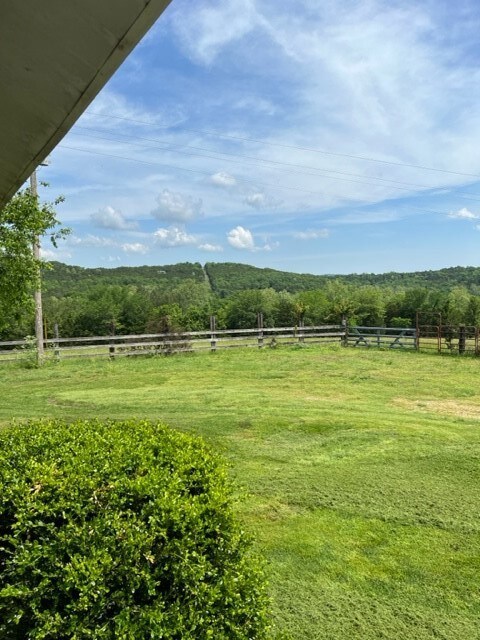 View from front porch!