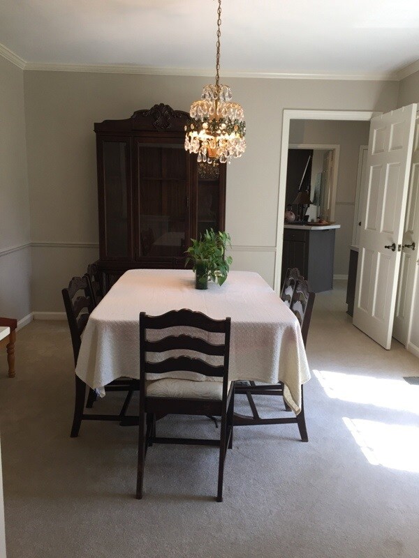 Another view of dining room.