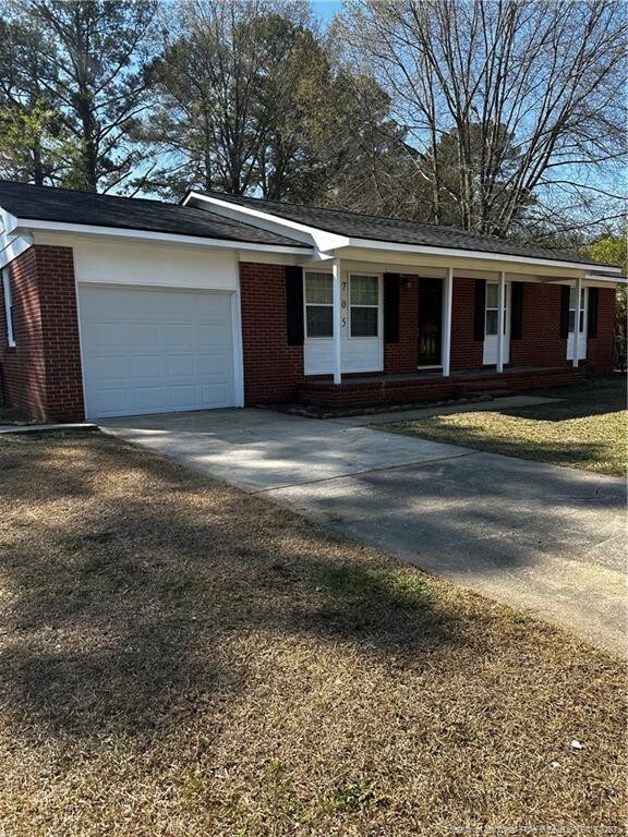 1 car garage