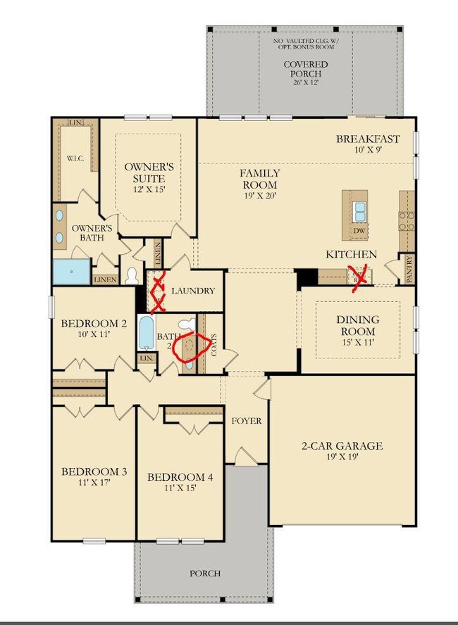 Barrett N floor plan