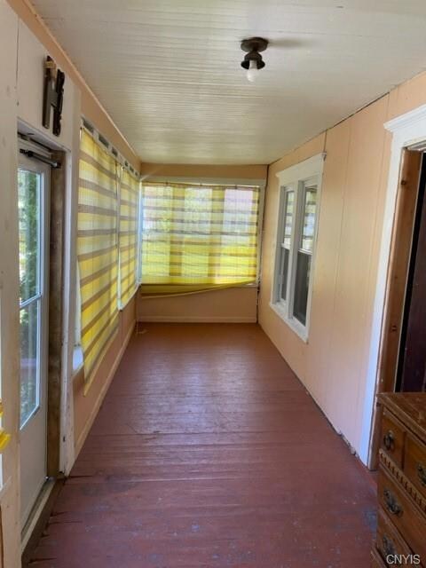 Enclosed front porch