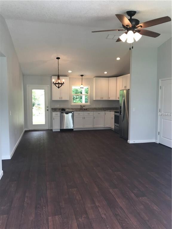 Front entry into living area