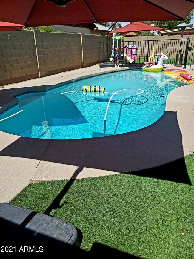 Fully gated pool!
