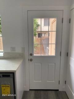 Back patio door