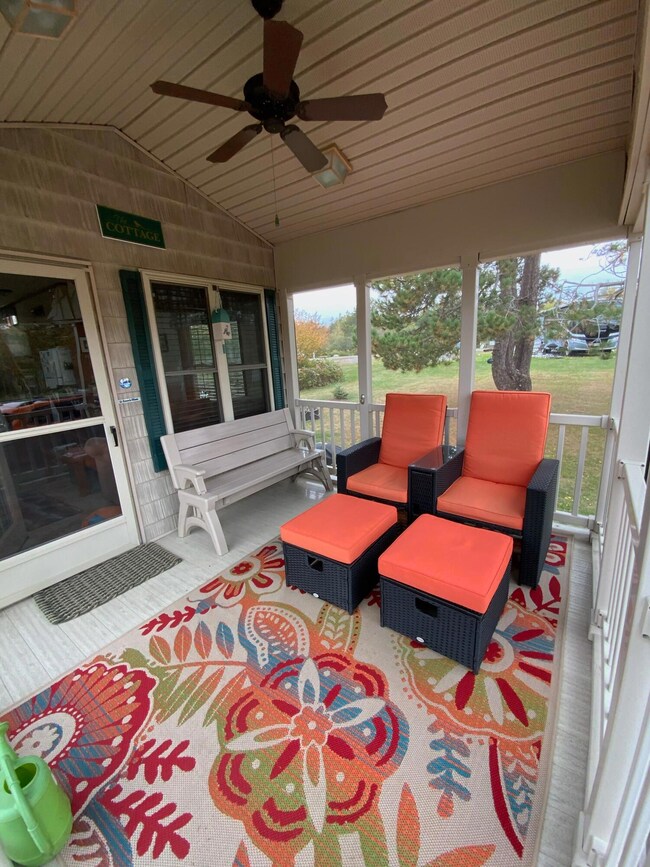 Cottage porch