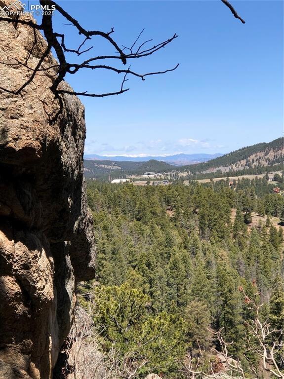 Check out this Rock Outcropping and View!
