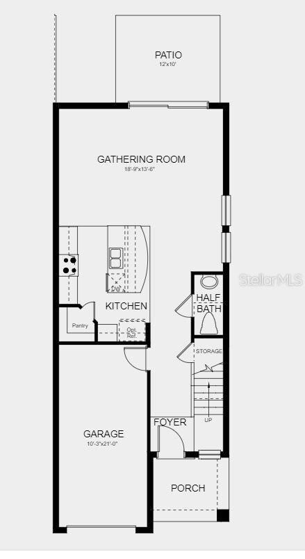 Design upgrades include laundry package, refrigerator, whole house blinds and flooring.