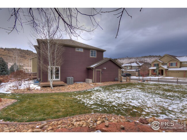 view of enormous side yard from west side of lot