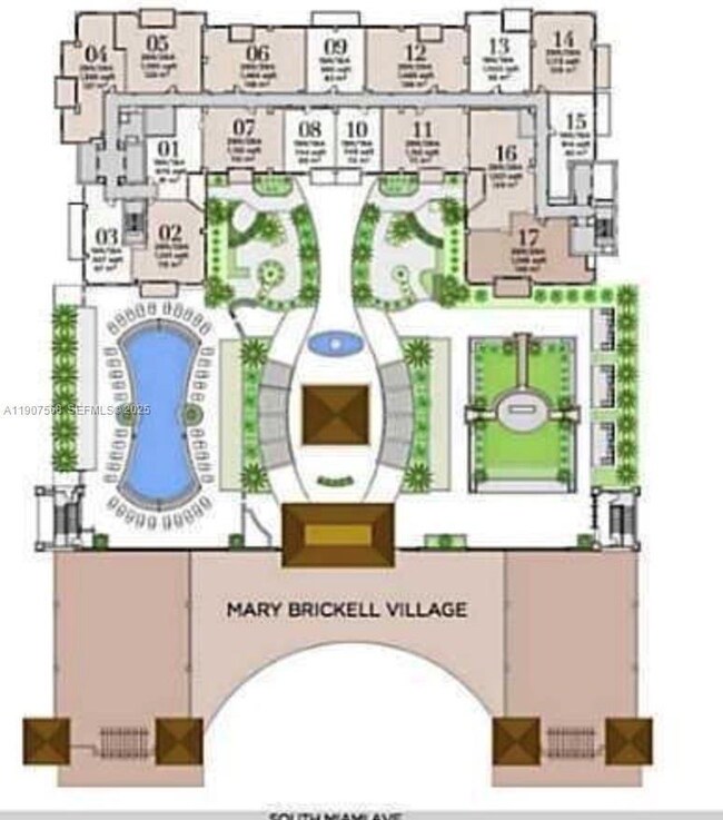 Nine at Mary Brickell Village unit 1407, Miami, FL 33130 - photo 6