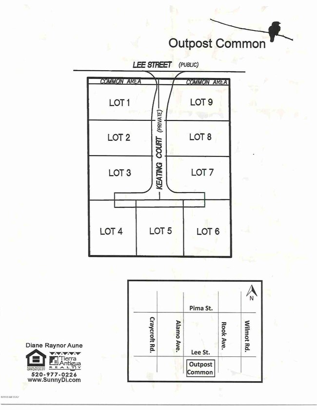 Lot Layout & Area Map