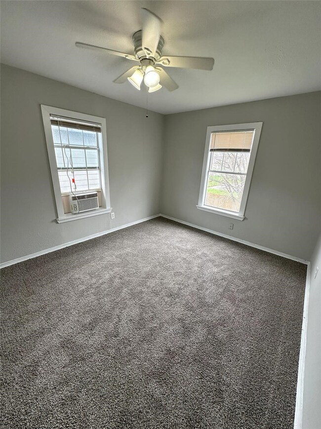 Newly remodeled second bedroom with its own window
