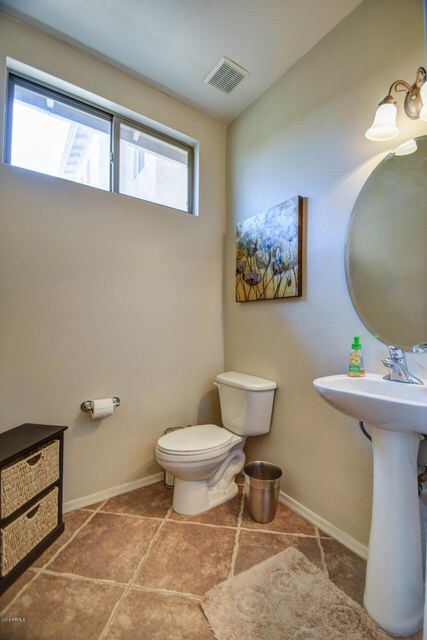 half bath downstairs