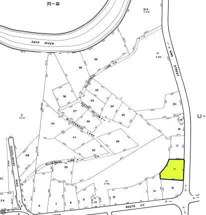 Hiram tax map
