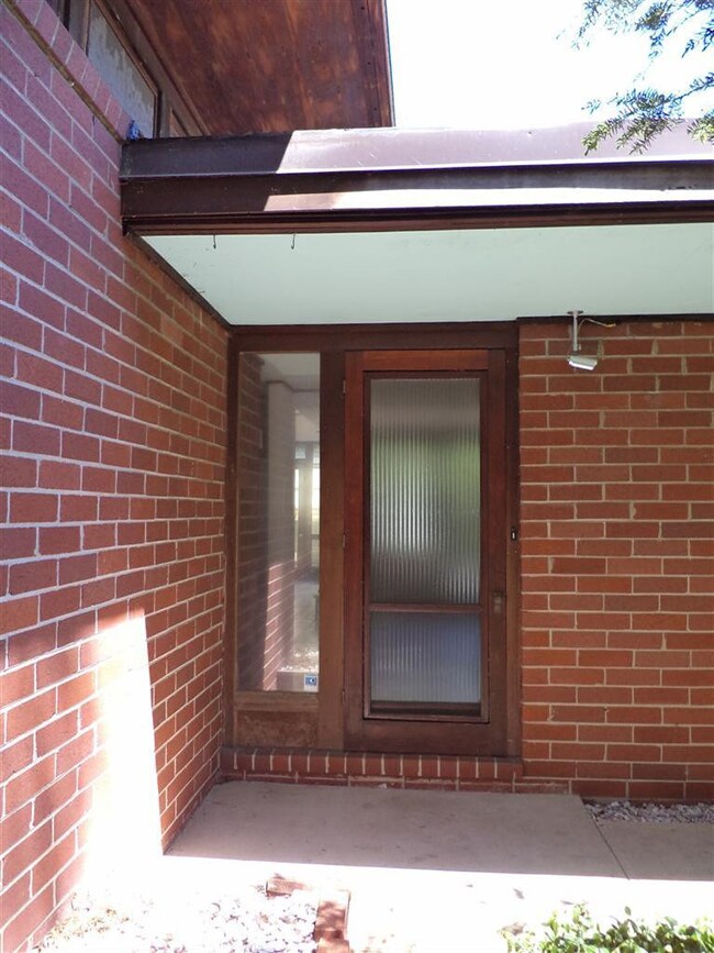Front entry door