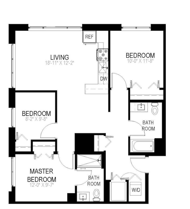 2807 S Halsted St unit 204, Chicago, IL 60608 - photo 6