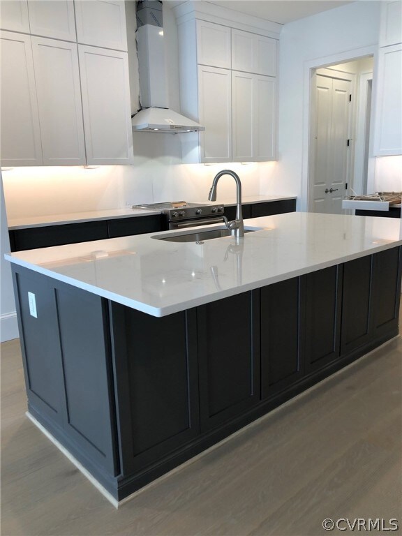 Actual Home - Kitchen to Family Room, with large k