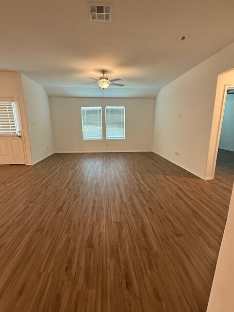 View From Hallway to Living Room