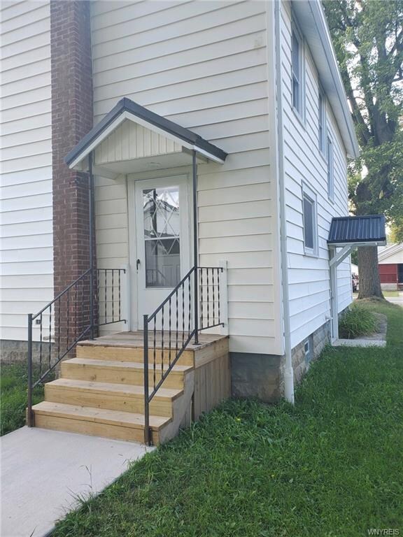 Back entrance