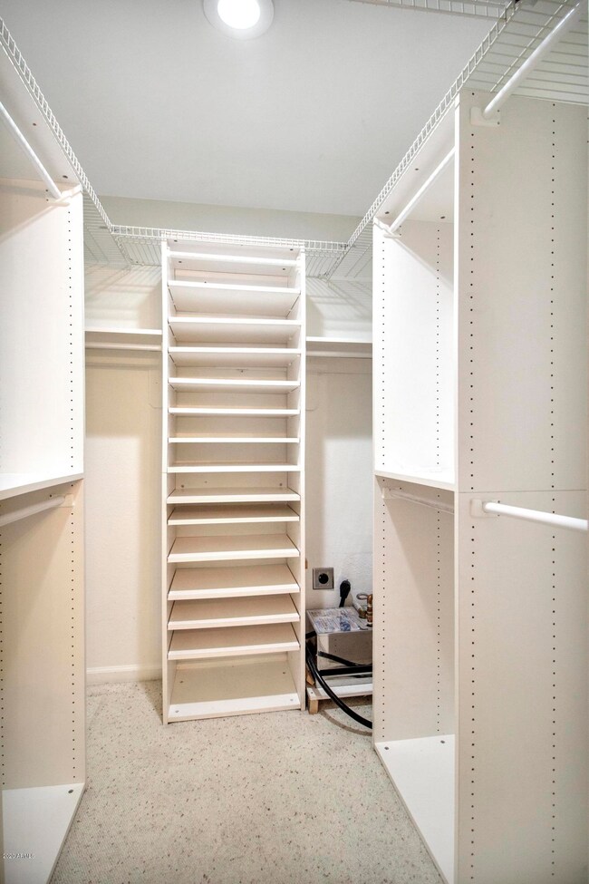 Master closet