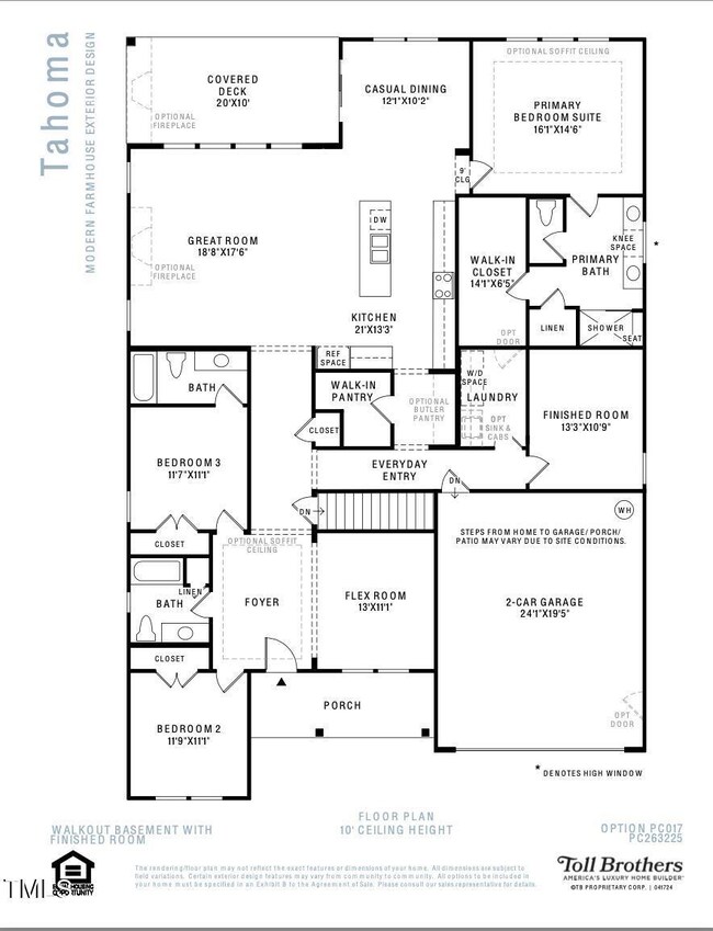 Tahoma Floor Plan