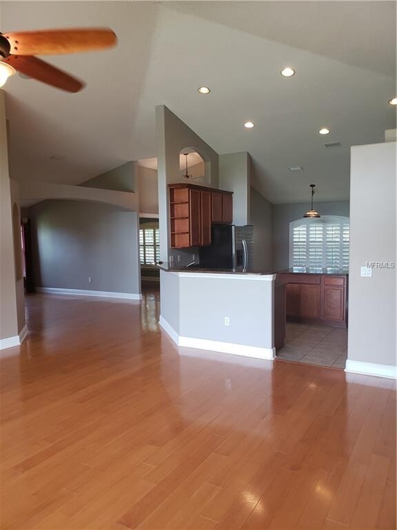 The Great Room is wired for Surround Sound
