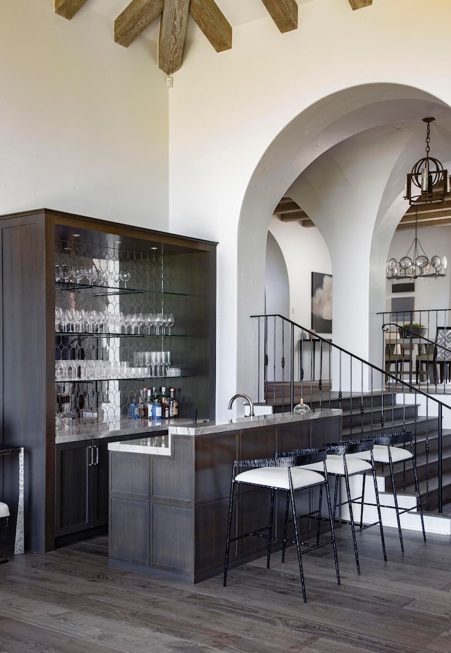 Living Room Wet Bar