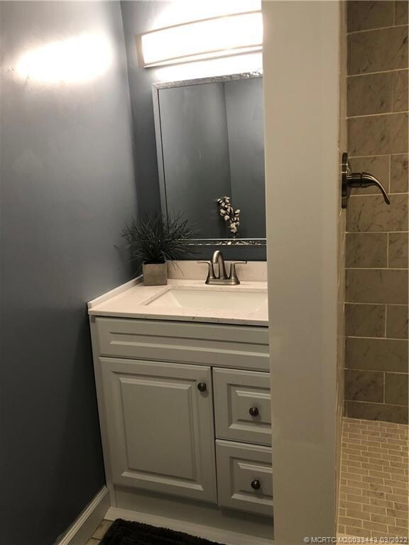 Upgraded bathrooms