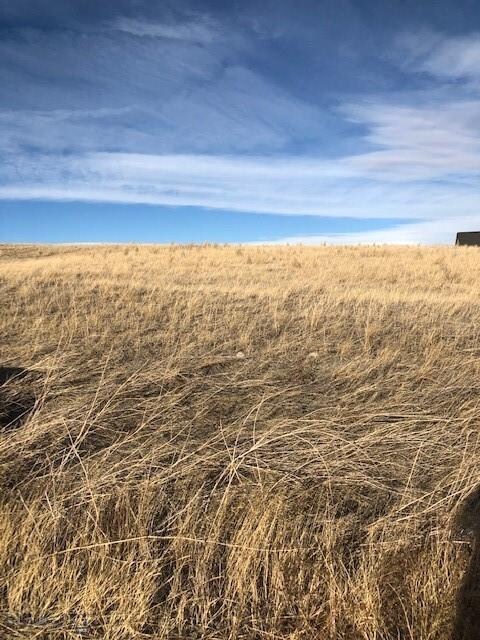 view from the road looking north at the west side