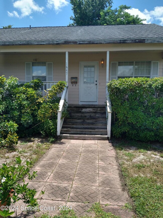 front stairs