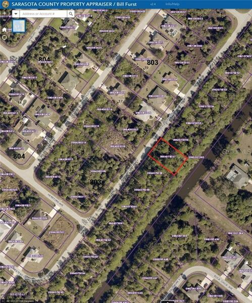 Aerial from the county