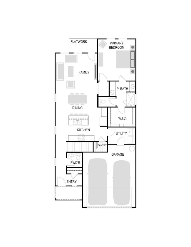 View of home floor plan
