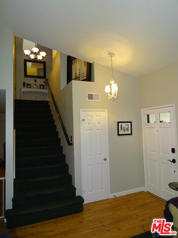 Front Entry to Stairs