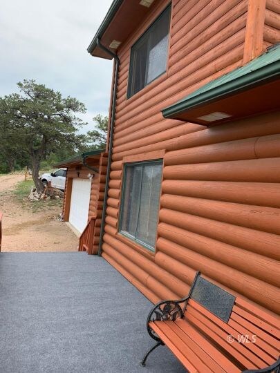 Stairs up to Deck and Front Door