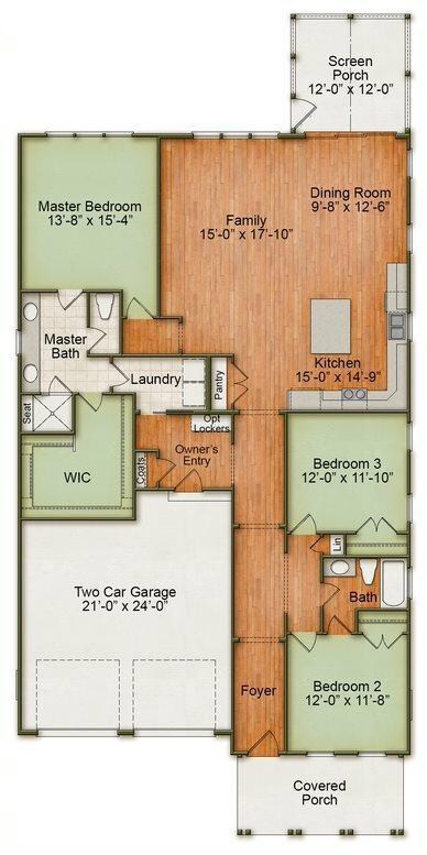 Cooper floor plan
