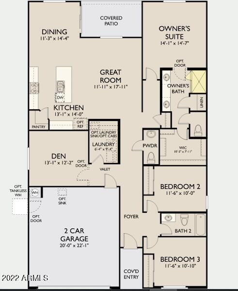 Venture-Lot 89- Floor Plan